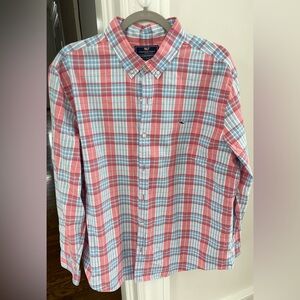 Vineyard Vines Slim Fit Whale Men's Multicolor Shirt szXL